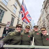 Representing the Corps at The Lord Mayor's Show