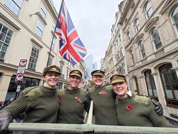 Representing the Corps at The Lord Mayor's Show