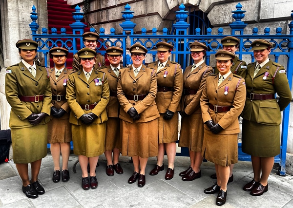 Service of Remembrance at St Paul's Cathedral and wreath laying at the Royal Exchange