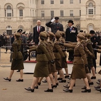 Representing the Corps at the National Service of Remembrance